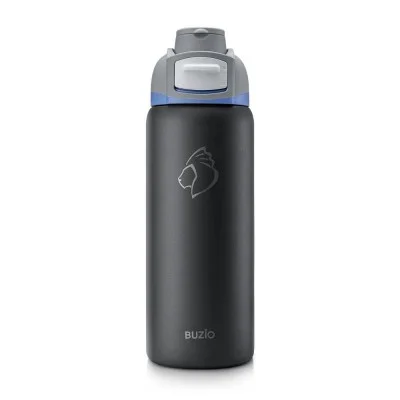 Buzio Pop Up Series Water Bottle 1L - Black
